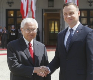 Rozmowy prezydentów Polski i Singapuru