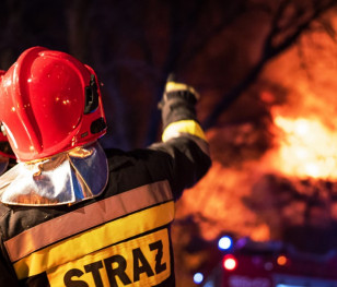 Pracowita Wigilia strażaków. Nie żyje 5 osób