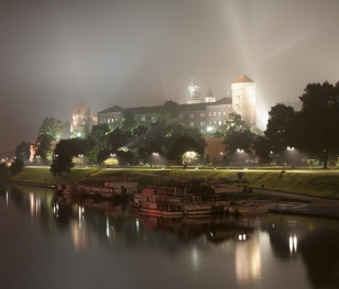 Monumentalne widowisko na murach Wawelu